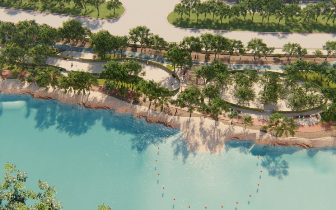 Se acerca la inauguración de Parque del Lago
