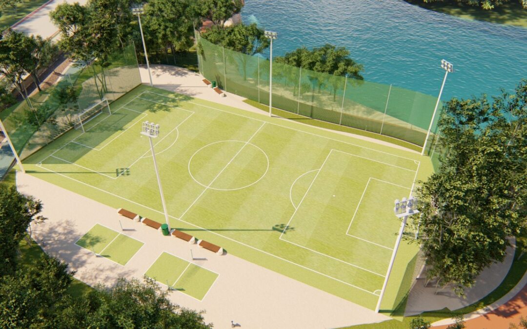 ¡Faltan 3 meses para la inauguración de Parque del Lago!